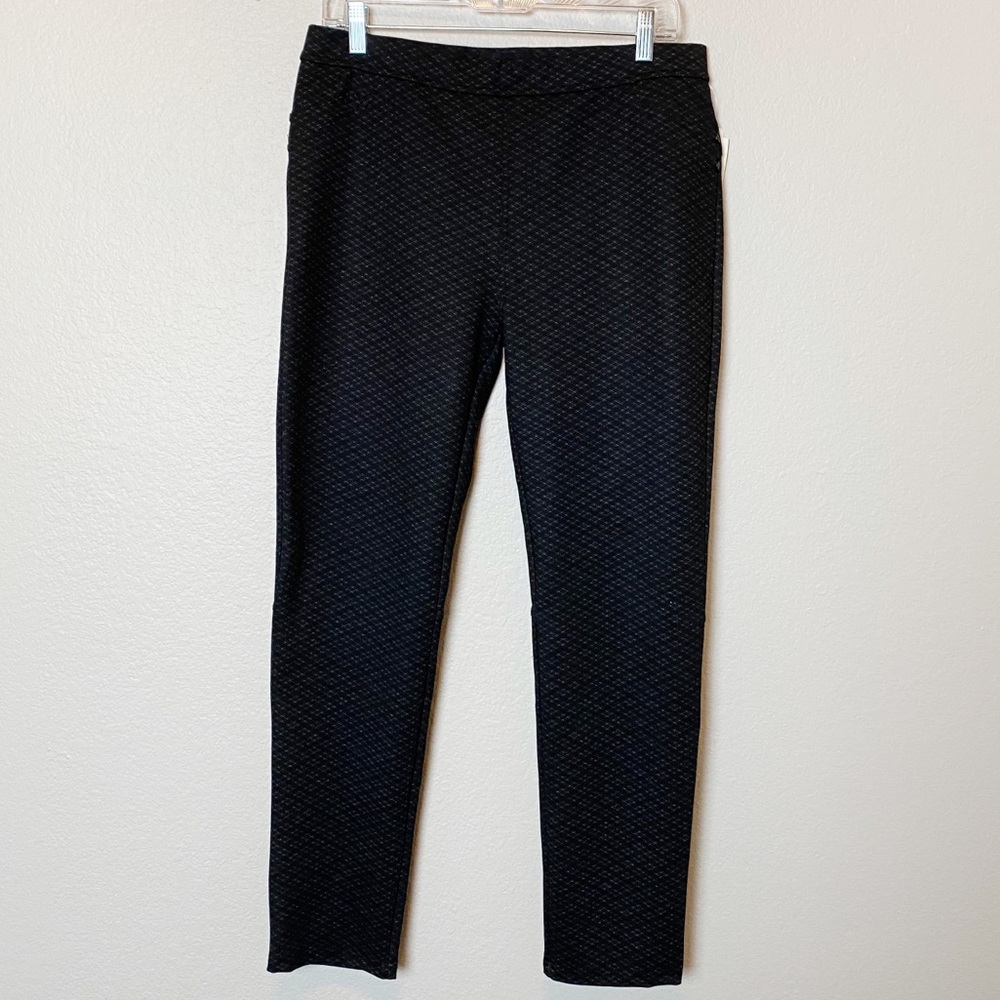 NWT Sanctuary Black Diamond Ponte Leggings XL